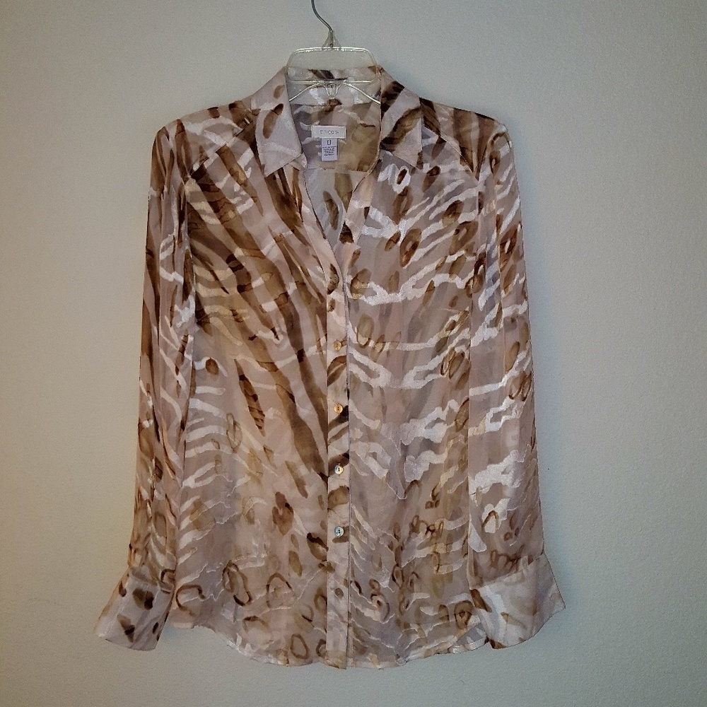 Woman blouse, size 0, Chico's, S97